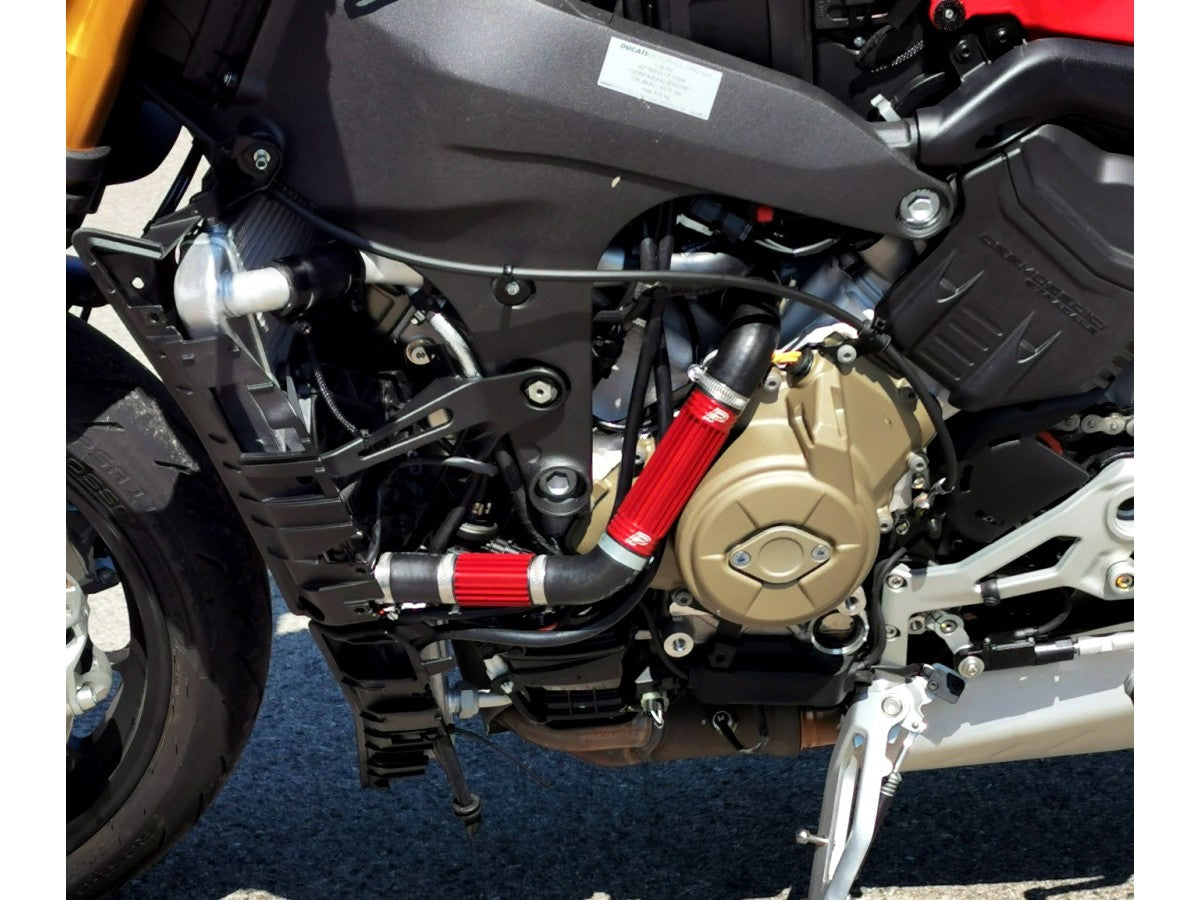 DBK Special Parts (Ducabike) Performance Technology In-Line Radiator Coolers for the Ducati Panigale / Streetfighter V4 models (18-24)