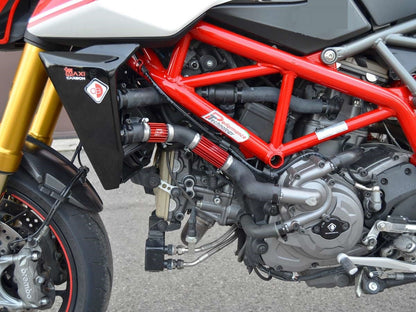 DBK Special Parts (Ducabike) Performance Technology In-Line Radiator Coolers for the Ducati Hypermotard 950 / SP