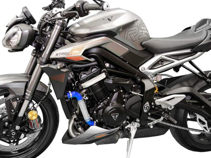 DBK Special Parts (Ducabike) Performance Technology In-Line Radiator Coolers for the Triumph Street Triple 765 S/R/RS