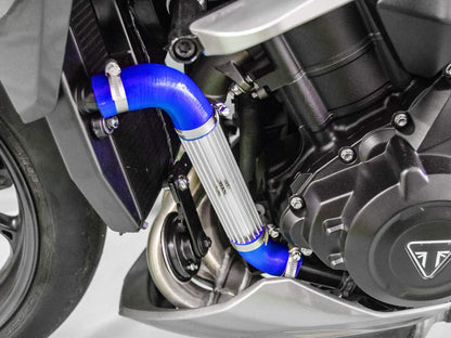 DBK Special Parts (Ducabike) Performance Technology In-Line Radiator Coolers for the Triumph Street Triple 765 S/R/RS