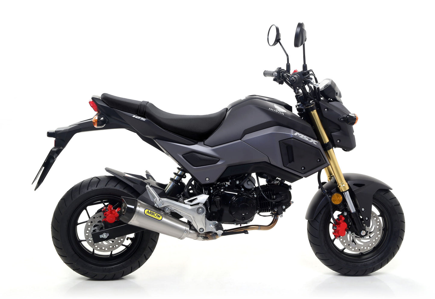 Arrow X-Kone Exhaust for 2017 (2016 my in EU) GROM 125 (MSX125)