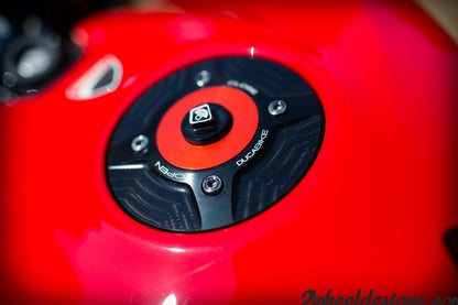 DBK Special Parts (Ducabike) Fuel Tank Cap for the Ducati Panigale  (all) Superleggera, Scrambler, Streetfighter, and XDiavel
