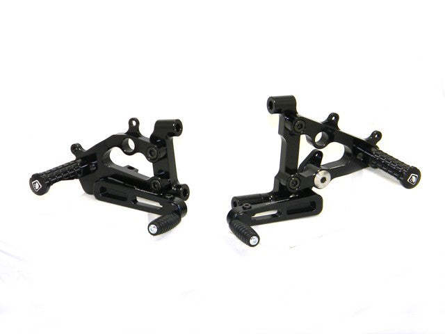 DBK Special Parts (Ducabike) Type 2 Adjustable Rearsets for the Ducati Panigale 1299  Panigale 1199  Superleggera  Panigale  959  and Panigale 899