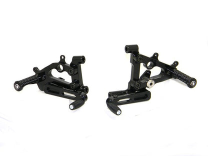 DBK Special Parts (Ducabike) Type 2 Adjustable Rearsets for the Ducati Panigale 1299  Panigale 1199  Superleggera  Panigale  959  and Panigale 899