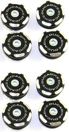 DBK Special Parts (Ducabike) Contrast Cut Frame Plug Kit for the Ducati Diavel