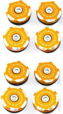 DBK Special Parts (Ducabike) Contrast Cut Frame Plug Kit for the Ducati Diavel