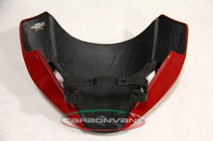 CARBONVANI - DUCATI 2017+ MONSTER 821 / 1200 RED & CARBON FIBER HEADLIGHT FAIRING