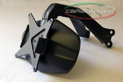 CARBONVANI - DUCATI MONSTER 1200 CARBON FIBER LICENCE PLATE HOLDER KIT