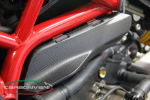CARBONVANI - DUCATI 2017+ MONSTER 821 / 1200 CARBON FIBER LH UPPER ENGINE PANEL