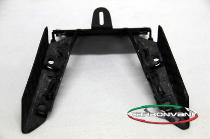 CARBONVANI - DUCATI MONSTER 821 / 1200 CARBON FIBER LICENCE PLATE HOLDER KIT - Low Profile