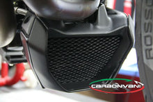 CARBONVANI - DUCATI MONSTER 1200 CARBON FIBER OIL COOLER KIT A/B