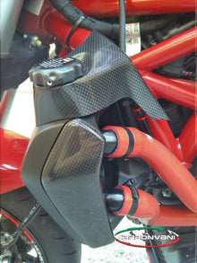 CARBONVANI - DUCATI MONSTER 821 / 1200 CARBON FIBER OIL COOLER PANELS