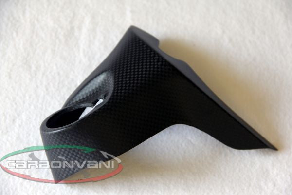 CARBONVANI - DUCATI MONSTER 1200R CARBON FIBER WATER COOLER CAP PROTECTION