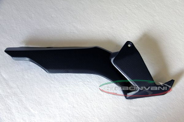 CARBONVANI - DUCATI MONSTER 1200 CARBON FIBER LH LOWER ENGINE PANEL B for M1200