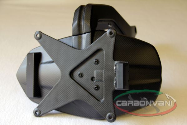 CARBONVANI - DUCATI MONSTER 1200 CARBON FIBER LICENCE PLATE HOLDER KIT