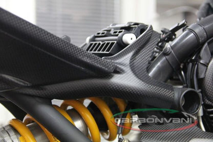CARBONVANI - DUCATI MONSTER 821 / 1200 CARBON FIBER FRAME KIT (2 PIECES)