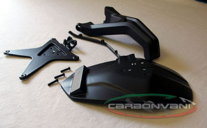 CARBONVANI - DUCATI MONSTER 1200 CARBON FIBER LICENCE PLATE HOLDER KIT