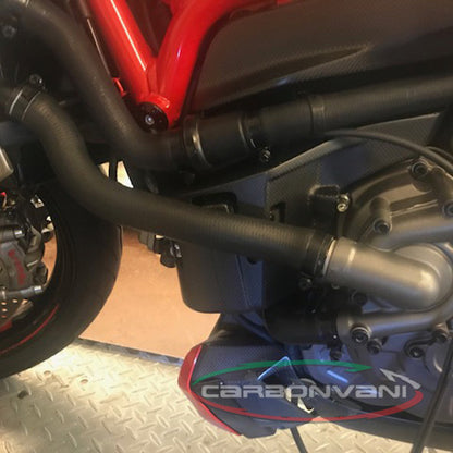 CARBONVANI - DUCATI 2017+ MONSTER 821 / 1200 CARBON FIBER CANISTER COVER