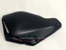 CARBONVANI - DUCATI MONSTER 821 / 1200 CARBON FIBER EXHAUST COLLECTOR GUARD FOR TERMIGNONI Holmogated Slip-on