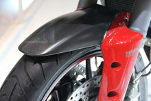CARBONVANI - DUCATI MULTISTRADA 1200 CARBON FIBER FRONT MUDGUARD / RED for 2010-2014