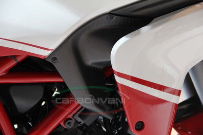 CARBONVANI - DUCATI MULTISTRADA 1200 CARBON FIBER PAIR OF AIR EXTRACTORS for 2010-2014