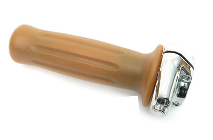 Domino "Rally" Vintage style Throttle and grips