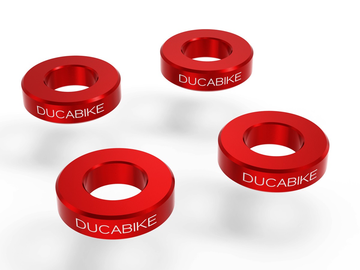 DBK Special Parts (Ducabike) Billet Front Brake Caliper Spacers (kit of 4) - 5mm