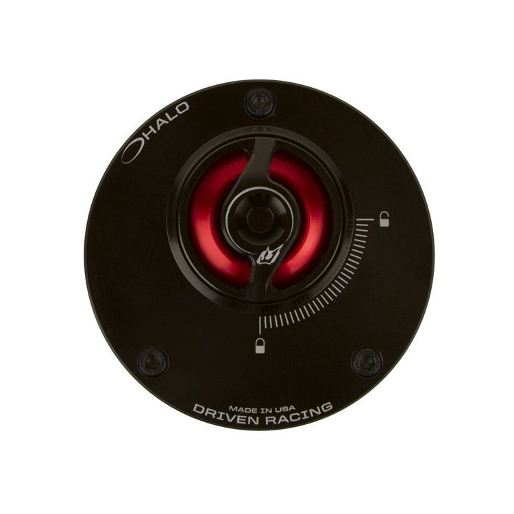 Driven Racing Halo Fuel Cap Base for the 2010+ Triumph Daytona 675/R, and Street Triple 675/R