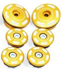 DBK Special Parts (Ducabike) Contrast Cut Frame Plug Kit for the Ducati Multistrada 1200 /1260 (2015+)