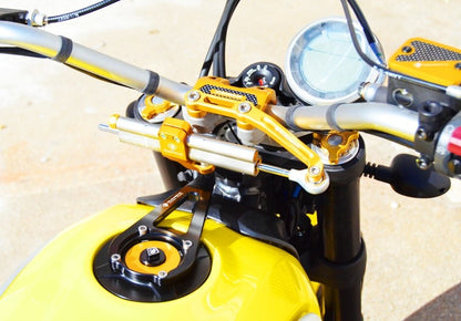 DBK Special Parts (Ducabike) Steering Damper Mount for the Ducati Scrambler 800 (15-22)