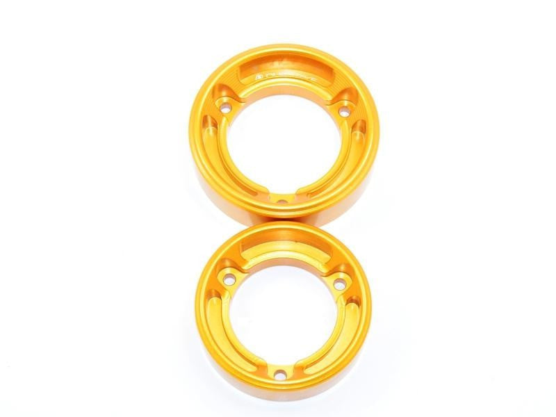 DBK Special Parts (Ducabike) Billet Exhaust End Caps for the Ducati Monster 1200