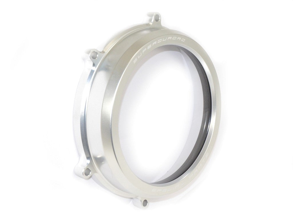DBK Special Parts (Ducabike) Clear Wet Clutch Cover for the Ducati Panigale 1299/1199/959  Superleggera (and 899 too with modification)