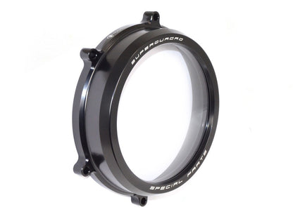 DBK Special Parts (Ducabike) Clear Wet Clutch Cover for the Ducati Panigale 1299/1199/959  Superleggera (and 899 too with modification)