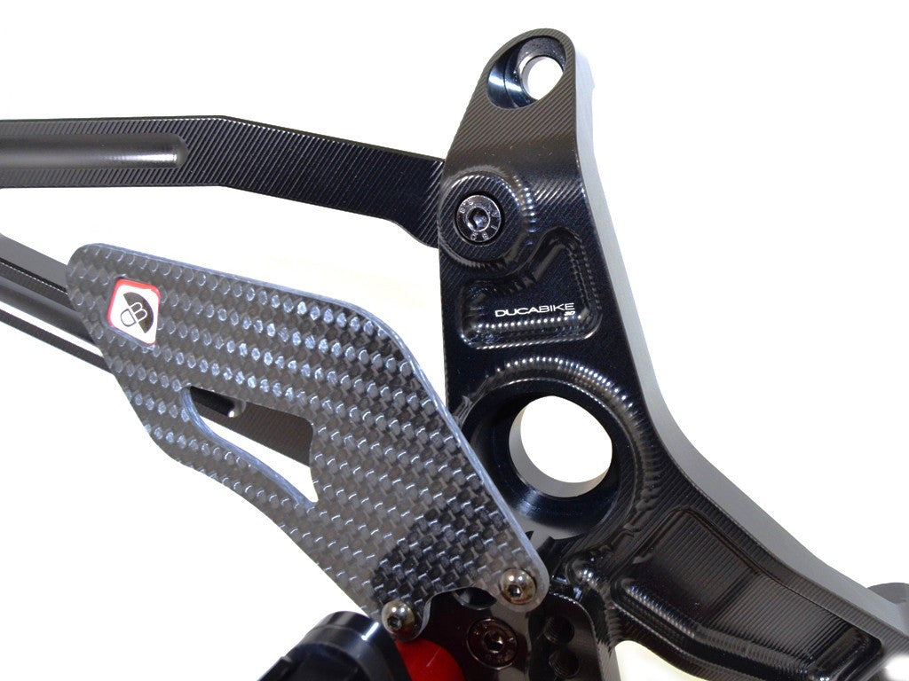 DBK Special Parts (Ducabike) Adjustable Rearsets for the Ducati Monster 821/1200