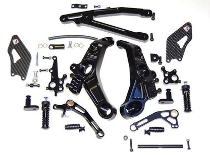 DBK Special Parts (Ducabike) Adjustable Rearsets for the Ducati Monster 821/1200