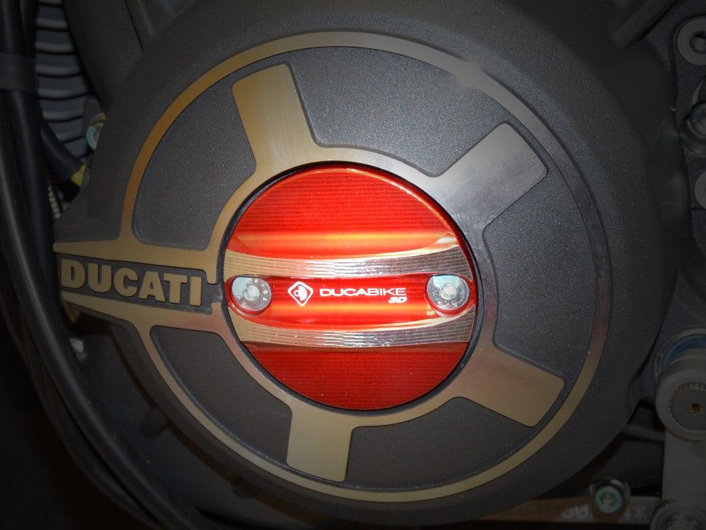 DBK Special Parts (Ducabike) Timing Inspection Cover for the Ducati Scrambler, Monster 797, and XDiavel