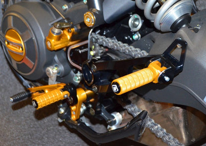 DBK Special Parts (Ducabike) Passenger Rearset Subframe Kit for the Ducati Scrambler & Monster 797