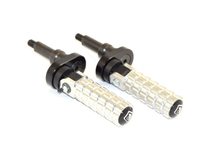 DBK Special Parts (Ducabike) Adjustable Folding Rider Footpegs for the Ducati Scrambler & Monster 797