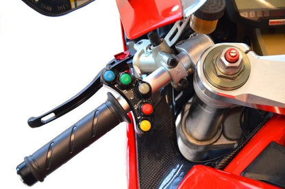 DBK Special Parts (Ducabike) 7 Button Handlebar Street Switch for Desmosedici and the 1198/1098/848/evo (large black plug)