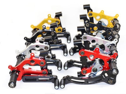 DBK Special Parts (Ducabike) Type 3 TEAM ASPAR Adjustable Rearsets for the Ducati Panigale 1299 / 1199 / 959 / 899 & Superleggera
