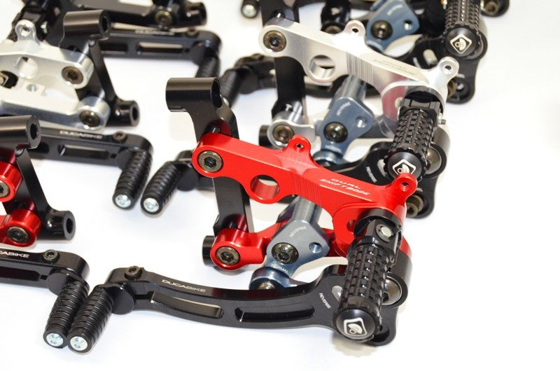 DBK Special Parts (Ducabike) Type 3 TEAM ASPAR Adjustable Rearsets for the Ducati Panigale 1299 / 1199 / 959 / 899 & Superleggera