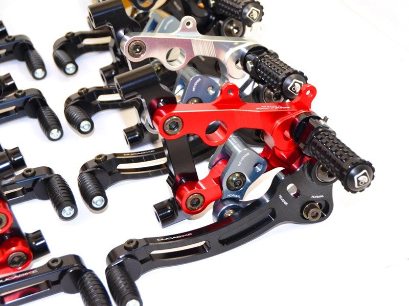 DBK Special Parts (Ducabike) Type 3 TEAM ASPAR Adjustable Rearsets for the Ducati Panigale 1299 / 1199 / 959 / 899 & Superleggera