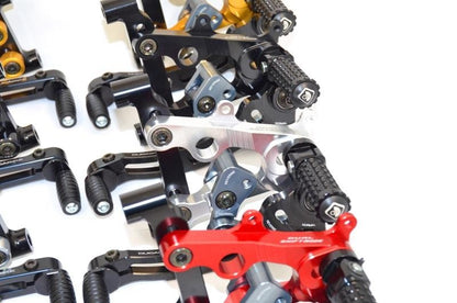 DBK Special Parts (Ducabike) Type 3 TEAM ASPAR Adjustable Rearsets for the Ducati Panigale 1299 / 1199 / 959 / 899 & Superleggera
