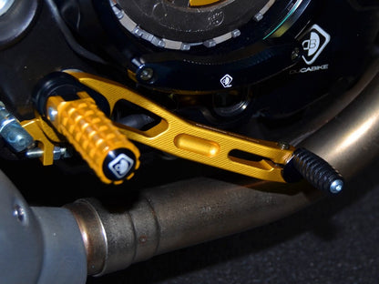 DBK Special Parts (Ducabike) Adjustable Folding Rider Footpegs for the Ducati Scrambler & Monster 797
