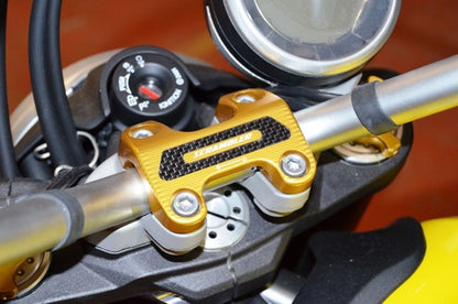 DBK Special Parts (Ducabike) Billet Handlebar Clamp for the Ducati Scrambler - 22mm ( 7/8) HandleBar