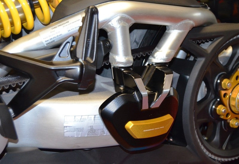 DBK Special Parts (Ducabike) Billet Swingarm Protector Kit for Ducati XDiavel