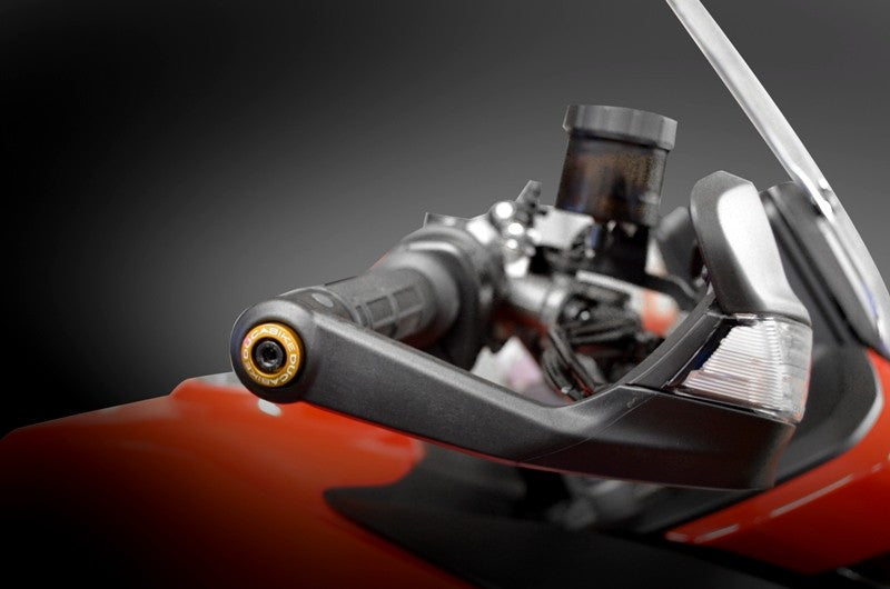 DBK Special Parts (Ducabike) Billet Handlebar End Cap Insert Kit for the Ducati Multistrada 1200/1260/950/V2 (2015+) and Hypermotard (2013+)
