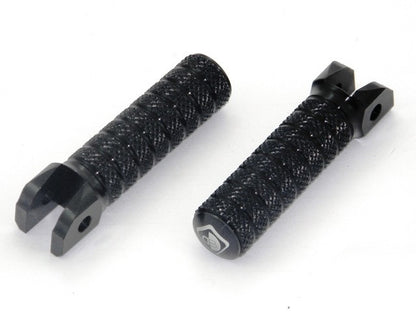 DBK Special Parts (Ducabike) Rider/Passenger Knurled Footpegs for the Ducati Panigale 1299/1199/959/899  Superleggera  848/1098/1198  Streetfighter  and Monster S2R/S4R/S4RS