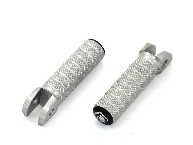 DBK Special Parts (Ducabike) Rider/Passenger Knurled Footpegs for the Ducati Panigale 1299/1199/959/899  Superleggera  848/1098/1198  Streetfighter  and Monster S2R/S4R/S4RS