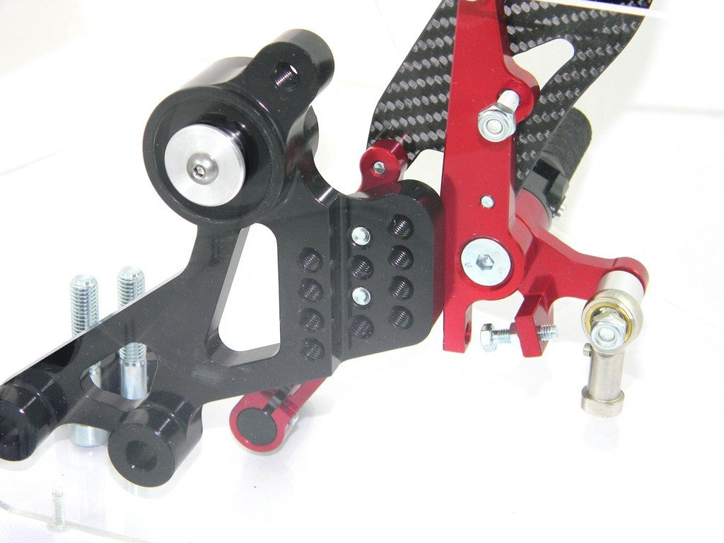 DBK Special Parts (Ducabike) Adjustable Rearsets for the Ducati Monster 696/796/1100